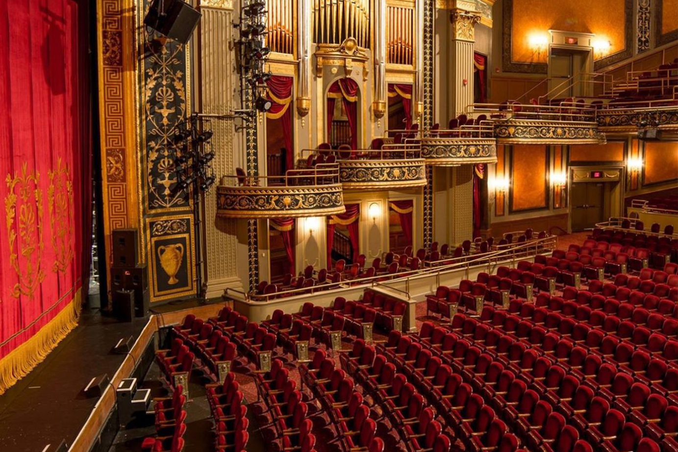 palace Aerial view of Quassy Amusement park