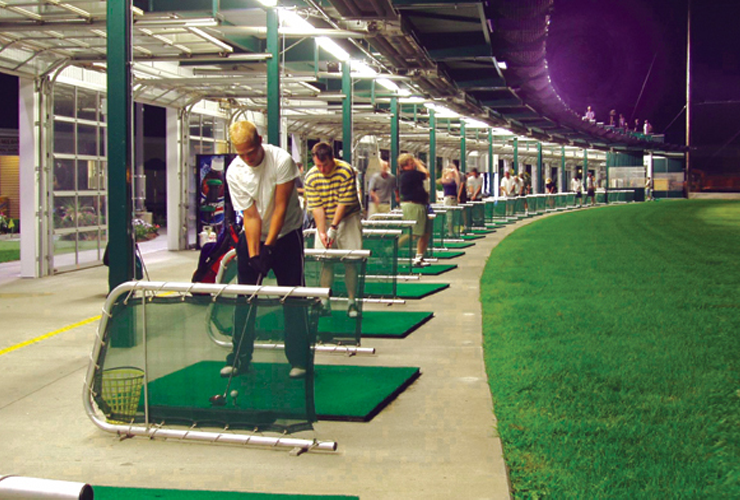 Aerial view of Quassy Amusement park
