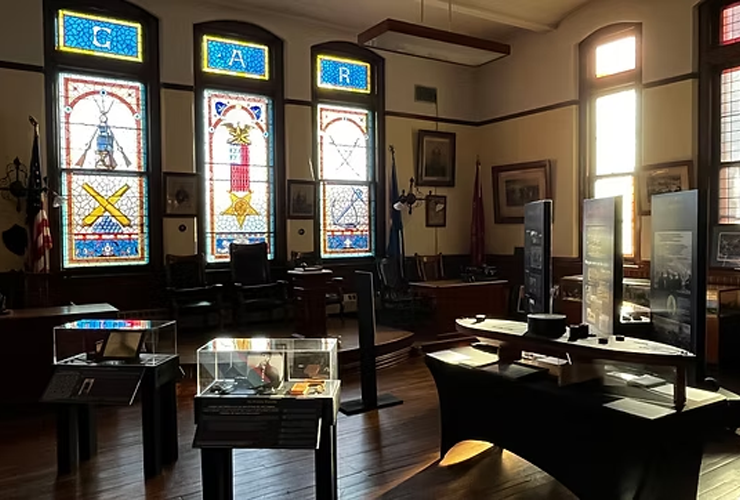 Aerial view of Quassy Amusement park