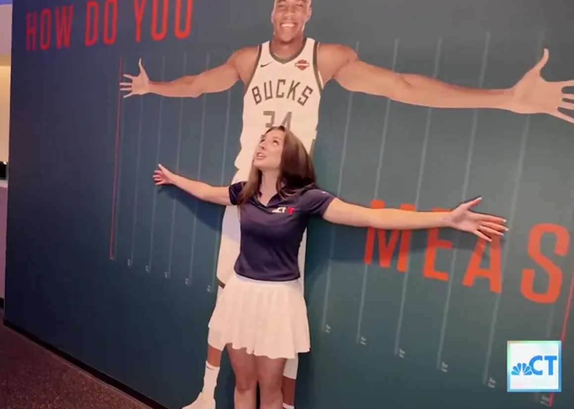 CT LIVE segment at the Naismith Memorial Basketball Hall of Fame
